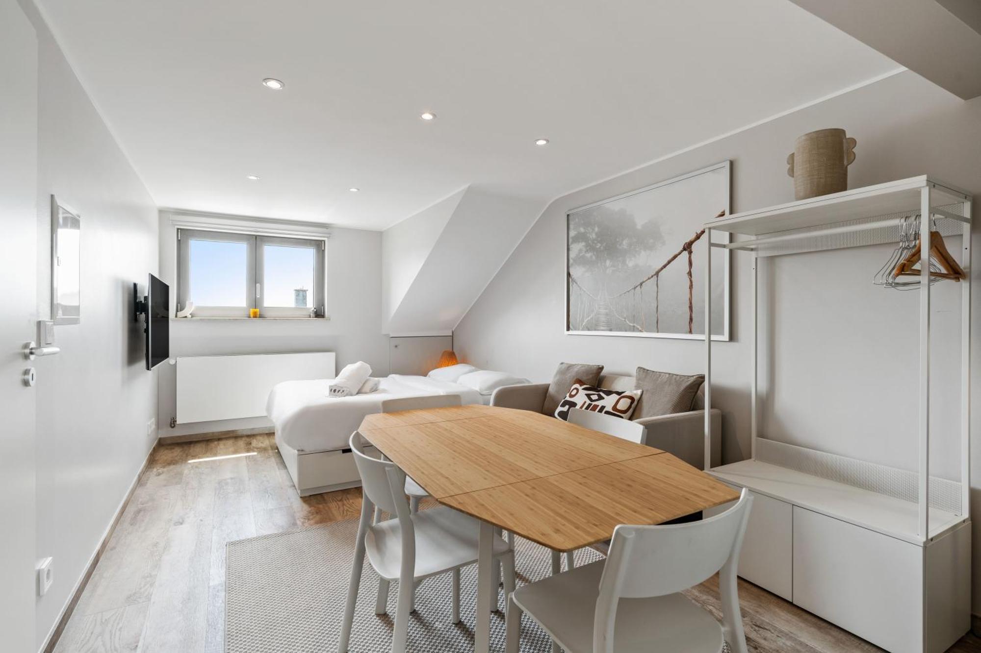 Modern Limpertsberg Studio Near City Center ลักเซมเบิร์ก ภายนอก รูปภาพ