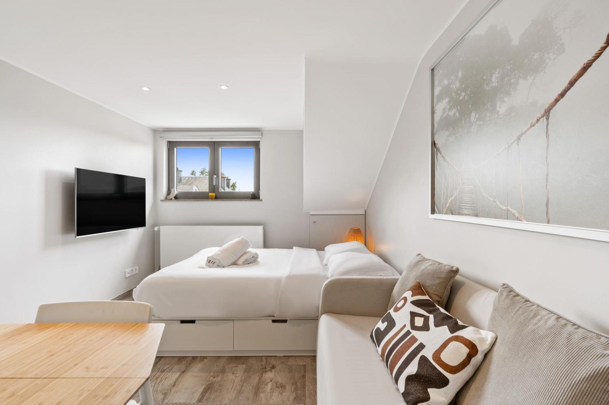 Modern Limpertsberg Studio Near City Center ลักเซมเบิร์ก ภายนอก รูปภาพ